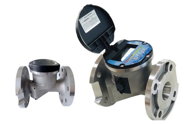 IP68 Ultrasonic Water Meter For Drinking Water Application With Battery Supply