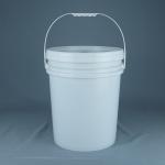 18kg Round Plastic Drum Recyclable Lightweight For Latex Paint for sale