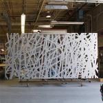CNC Outdoor Laser Cut Panel Powder Coated For Garden Partition