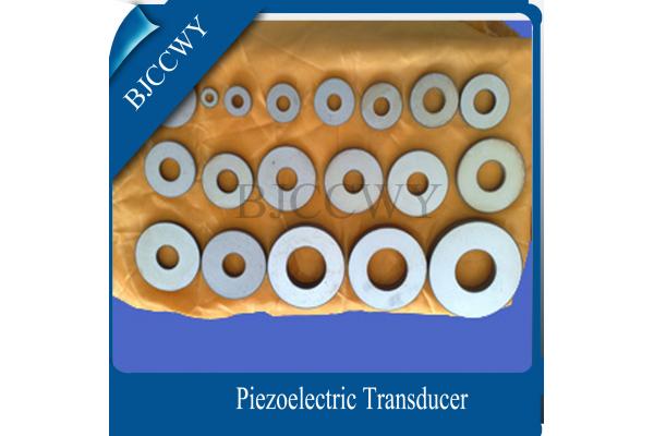 45/15/5 ring Piezoelectric Ceramic pzt8 for medical machine cleaning Transducer