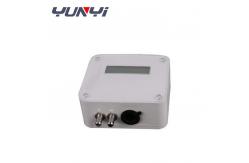 China Differential Micro Pressure Transmitter Sensor ABS LCD Display supplier