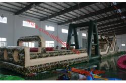 China inflatable obstacle course boot camp inflatable military obstacle course inflatable supplier
