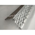 0.45mm Thickness Aluminium Angle Bead , Expanded Metal Corner Plaster Beads for sale