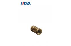 China ODM Thumb Twill Knurled Brass Threaded Insert Nut M4 X 10mm supplier