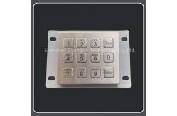 China Simple Installation 12 Key Numeric Keypad With Expandable Interface supplier