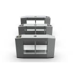 Fire Linkage Remote Control Swing Turnstile Gate SS316 Acrylic