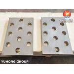 ASTM A240 Stainless Steel 304 Square Tube Sheet Baffle Plate For Heat Exchanger for sale
