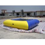 Air Tight Inflatable Water Square Trampoline Water Toys For Water Sport Games for sale
