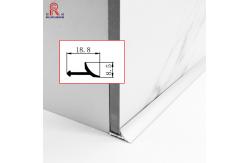 China Invisible Anodised Aluminium Skirting , Decorative 50mm aluminium skirting supplier