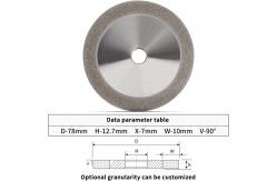China Centerless Cylindrical CBN Grinding Wheel Diamond Surface Hard supplier