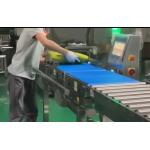 SUS304 Rolling Conveyor Check Weigher With Tilting Rejection Device for sale