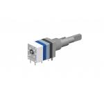 Double Shaft Integrated Absolute Rotary Encoder Potentiometer With Rotary Switch for sale