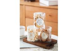 China Custom Christmas Santa Cookie Jar With Lid Plastic Jam container 1400ml supplier