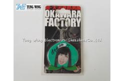 China Small Green Kids Music Box Keychain Beautiful Easy Operating supplier