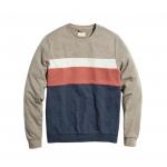 Custom Embroidered Blank Oversized Sweatshirts Crewneck For Spring