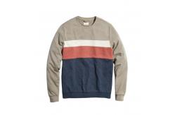 China Custom Embroidered Blank Oversized Sweatshirts Crewneck For Spring supplier
