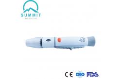 China 6 Depths Adjustable Lancet Pen Diabetic Lancing Device With Ejector supplier