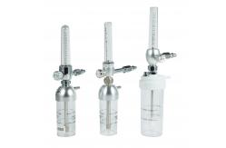 China 15L/Min Medical Oxygen Flowmeter With Humidifier Bottle BS Adapter supplier