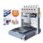 Pvc Rubber Making Machine 3d Label Dispensing Rubber Patch Machine for sale