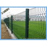 Galvanized Wire Mesh 3D Security Curved Metal Fence Flexible And Durable PVC Coated
