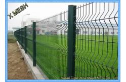 China Galvanized Wire Mesh 3D Security Curved Metal Fence Flexible And Durable PVC Coated supplier