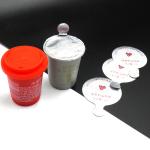 Oripack 5.7in Yogurt Aluminum Foil Lids Sauce Juice PP Cup ODM for sale