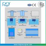 Customized General Drape Use Universal Surgical Pack With Gowns for sale