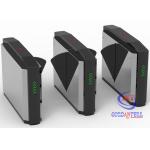 304 SUS Automatic Systems Turnstiles Speedlanes With Barcode Reader Identification