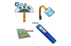 China FPC Membrane Tactile Metal Dome Switch 3M 467 Adhesive LEDs Custom Tactile Keyboard supplier