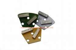 China Durable Concrete Grinding Tools Trapezoid Double Bar ASL XIYI Use supplier