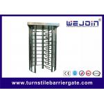 Pedestrian Security Gates Automatic Turnstile Full Height Turnstile With Memory Function