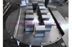 China 304 Tower Plate 1000mm Diameter Chimney Tray In Distillation Column supplier
