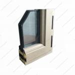 Aluminum Alloy Three Rail Translation Window Sound Insulation Anti Theft Profile with Heat Insulation Strip for sale