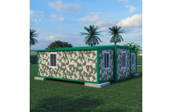 China Double Wings Mobile House Container Steel Frame Customizable For Hotel supplier