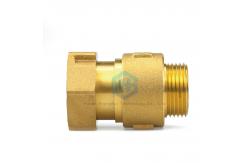 China 2 Inch Brass Spring Check Valve Female Thread for  Engineering supplier