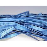 2cm Fold In Half High Visibility Blue Reflective Piping Sewing On Garment for sale