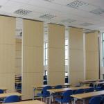 Melamine Finish Door Design Sliding Partition Walls For Hotel Banquet Hall for sale