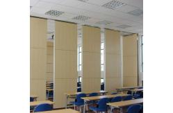 China Hotel Classroom Folding Partition Acoustic Movable Partition Wall supplier