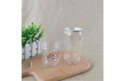 China 250ml Clear Easy Open End 90mm PET Plastic Beverage Cans supplier