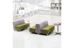 China 23.6 Inch Office Furniture Sofa Combinable Modern Office Couch For Lobby supplier