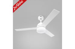 China 6 Speeds Remote Control 52 Modern Dimmable LED Ceiling Fan With Led Light supplier