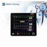 15 Inch Color TFT LCD Vital Signs ICU Multi Parameter Patient Monitor Digital Hand Carried for sale