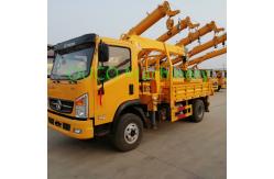 China 6t Straight Boom 12m Telescopic Lorry Mounted Crane supplier