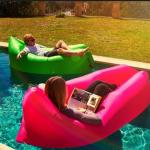 Nylon Terylene Fabric And Air Inflatable Laybag Hangout,Hot Selling Hangout for sale