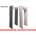 Airport Metal Detector Body Scanner 40 Hours Continuously 6 Detecting Zones