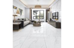 China Carrara White Vitrified Glazed Ceramic Tile For Floor 60x60 cm supplier