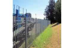 China Cheap Low Price Second Hand Galvanized Security Steel Residential Security Palisade Fence Price supplier