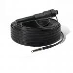 7.0 mm Black OM4 Aqua LC-LC Duplex Patch Cord 2km Pre-Terminated Fiber Optic Cable Ideal for Outdoor 10G/40G Ethernet for sale