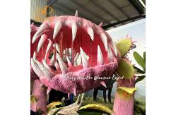China Realistic Animatronic Piranha Plant Simulation for Plant Park and Exhibition supplier