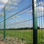 3d Curvy Galvanized Welded Wire Mesh Fencing Powder Coated for sale